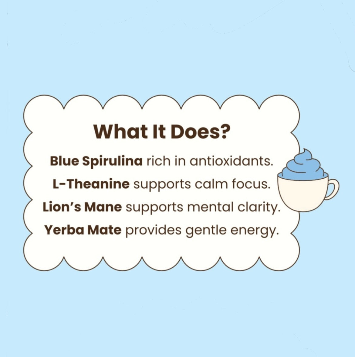 Blue Sky Latte Powder