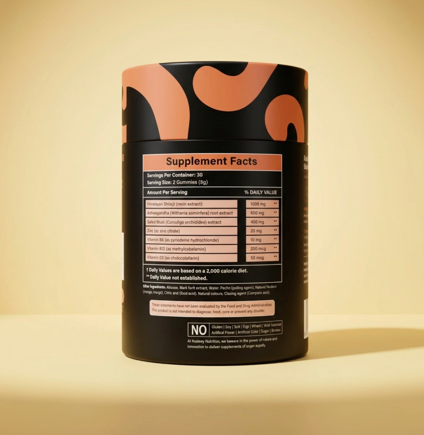 Shilajit Sugar-Free Gummies