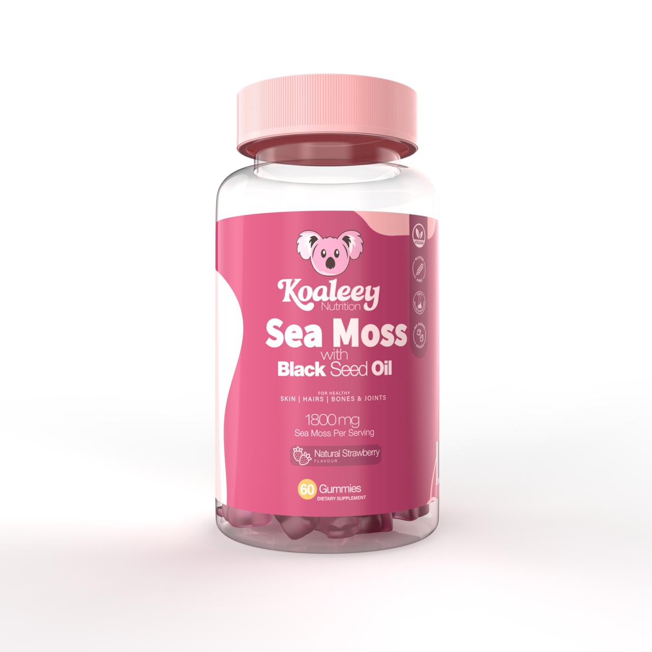 Sea Moss with Black Seed Oil Gummies